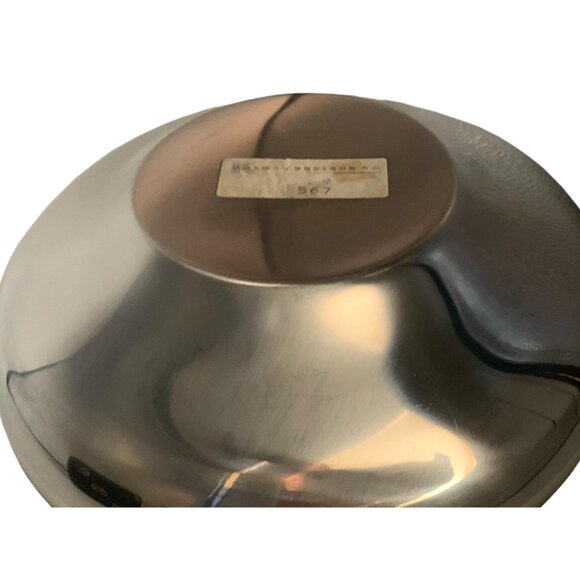 Scandinavian Bowl Kalmar Designs Danish Modern Mid Century Stainless Steel - Picture 6 of 9